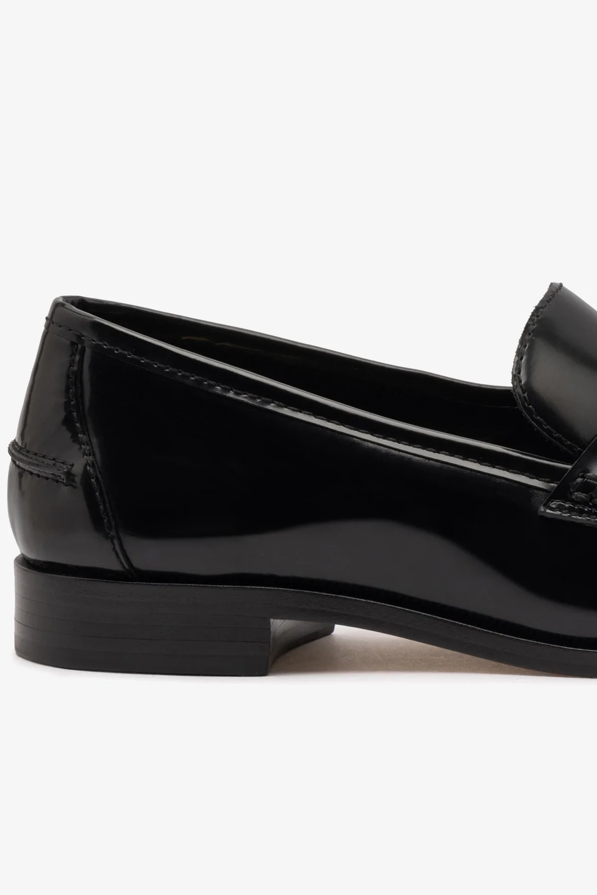 Larroudé x Parke Loafer In Black Box Leather - Image 4