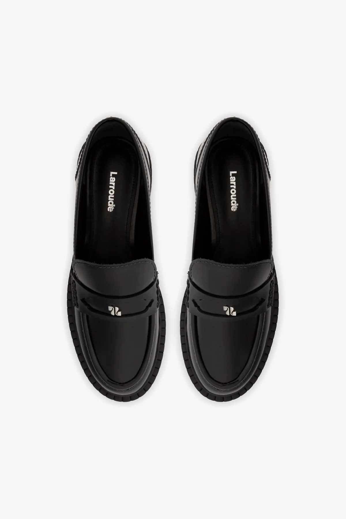 Suki Lugsole Loafer In Black Box Leather - Image 6