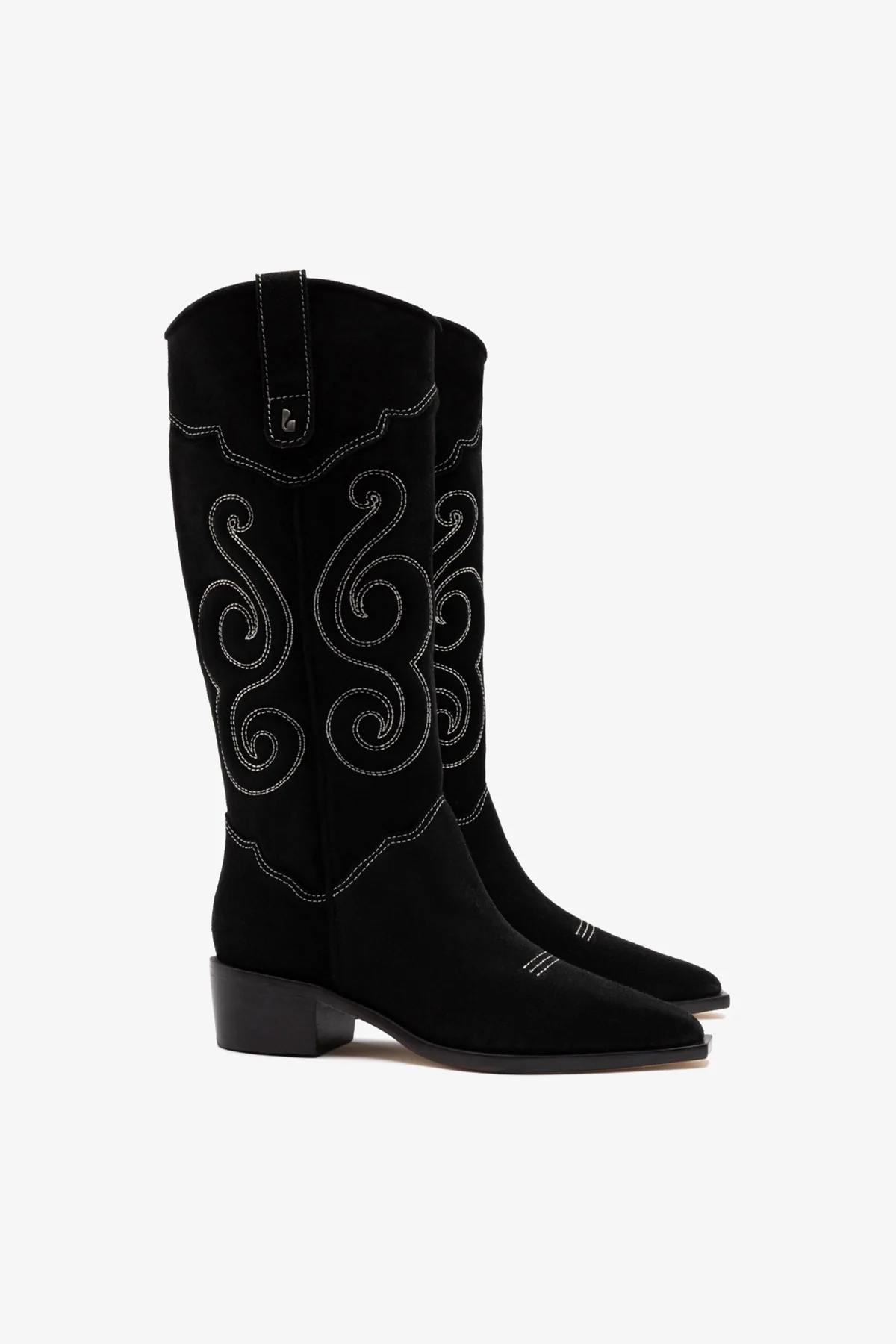 Paloma Boot In Black Suede - Image 3