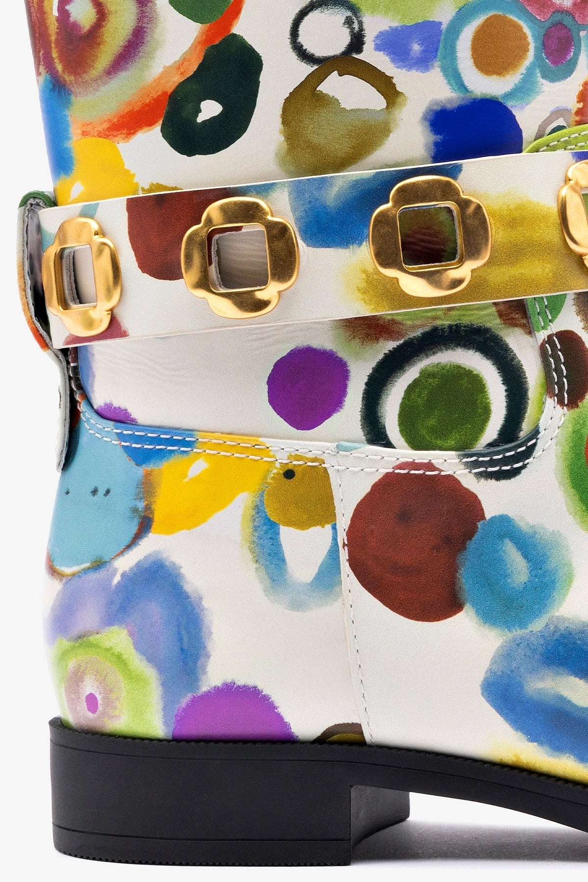 Larroudé x Libertine Milan Flat Bootie In JH Gouache - Image 4