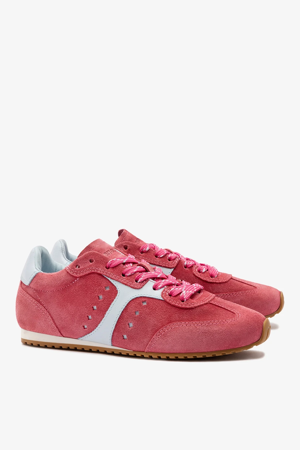 Stella Sneaker In Lampone Suede - Image 3