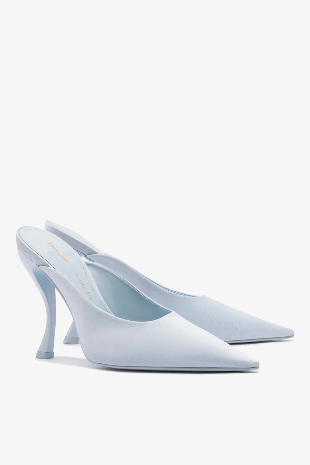Larroudé by Nicolò B. Inna Mule In Maya Satin - Image 3