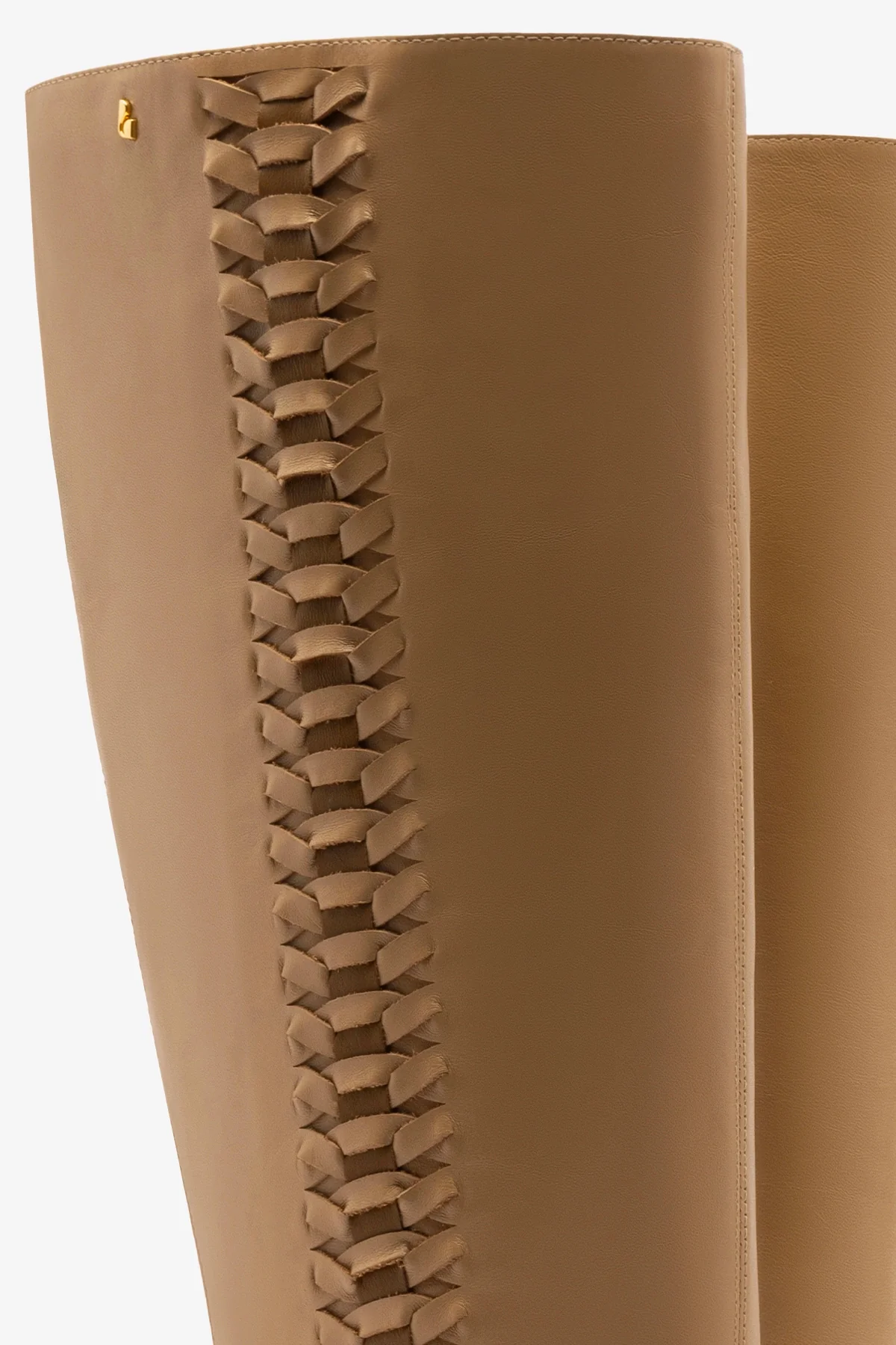 Kate Boot In Peanut Leather - Image 4