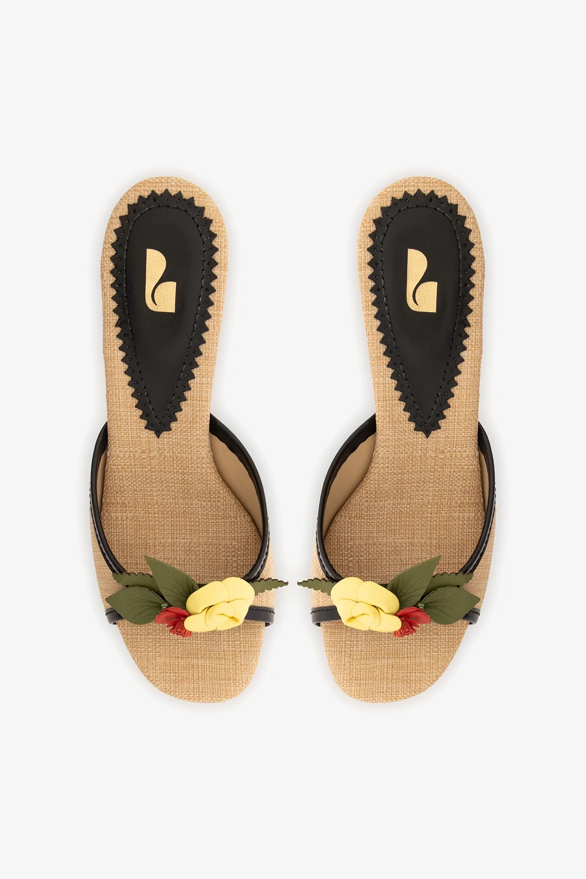 Juliette Mule Beige Raffia - Image 5